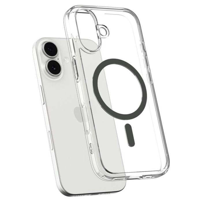 Bild 5, Spigen iPhone 17 Skal MagSafe Ultra Hybrid Transparent