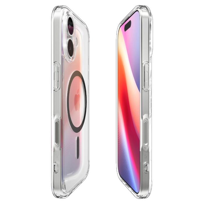 Bild 6, Spigen iPhone 17 Skal MagSafe Ultra Hybrid Transparent