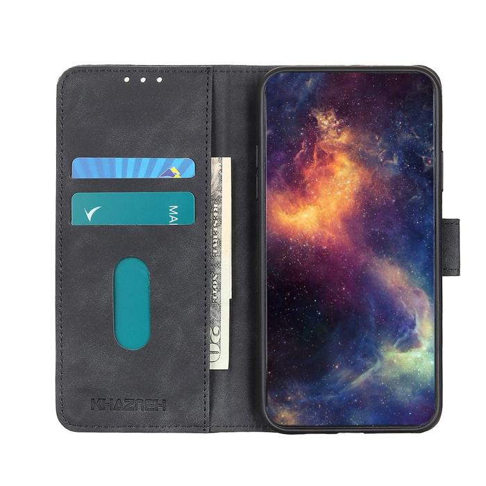 Bild 5, Huawei P Smart (2021) - KHAZNEH Retro Fodral - Svart