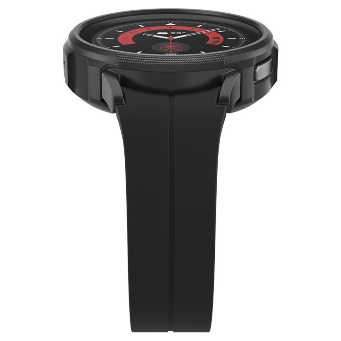 Bild 4, Spigen Galaxy Watch 5 Pro 45mm Skal Liquid Air Matt Svart