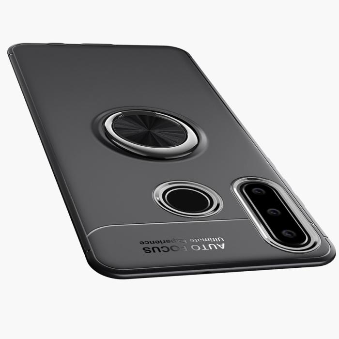 Bild 2, Huawei P40 Lite E - Ring Skal - Svart