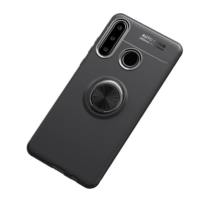 Bild 4, Huawei P40 Lite E - Ring Skal - Svart