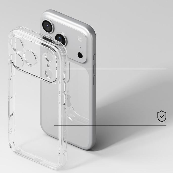 Bild 4, Ringke iPhone 17 Pro Skal Fusion Transparent