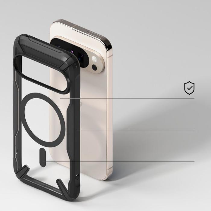 Bild 4, Ringke Google Pixel 10 / 10 Pro Skal MagSafe Fusion X Svart