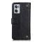 OnePlus Nord CE 2 5G Fodral Nit Dekor Läder Svart