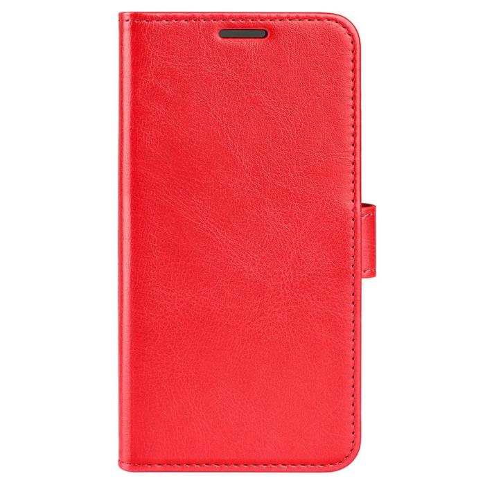 Bild 5, Xiaomi 14 Fodral Crazy Horse Läder Röd