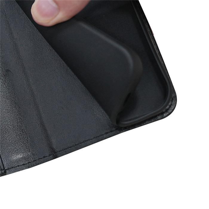 Bild 4, Samsung Galaxy A27 Fodral Läder Svart