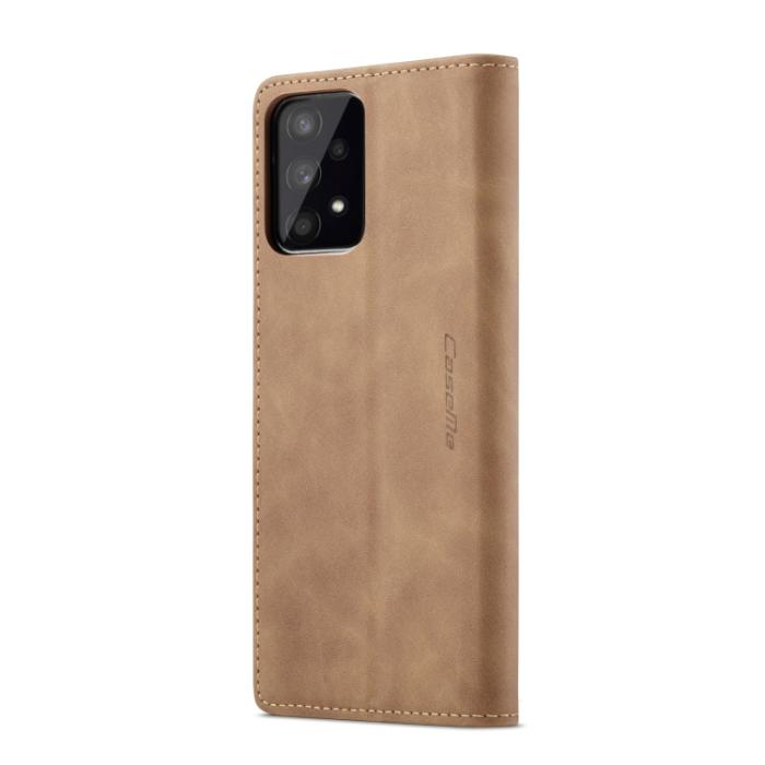 Bild 3, CASEME Samsung Galaxy A33 5G Fodral Retro Brun