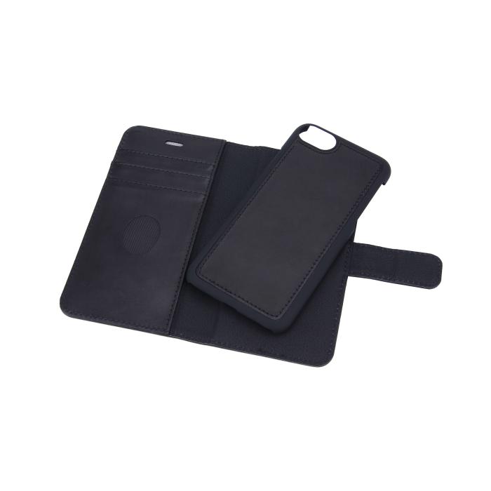 Bild 4, Radicover iPhone 7/8/SE Mobilfodral 2in1 Äkta Läder Svart