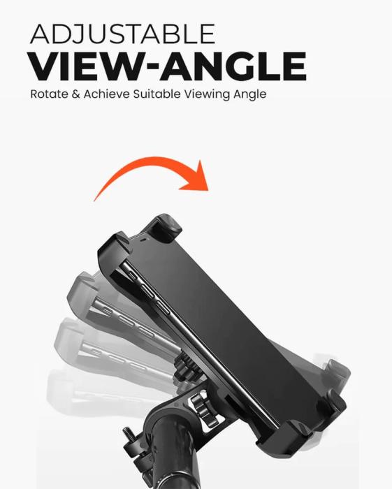 Bild 5, Universal Mobilhållare för Cykel - Svart