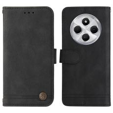 Xiaomi Redmi 14C Pl&aring;nboksfodral L&auml;der Svart