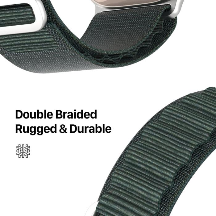 Bild 6, DUX DUCIS Apple Watch 42/44/45/49 mm Armband Polyester Pro