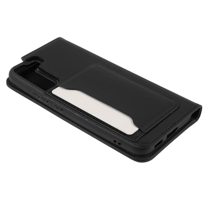 Bild 5, Samsung Galaxy S22 Plus Fodral Flip Med Kortfack Svart