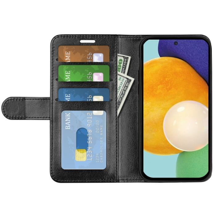 Bild 4, Samsung Galaxy A13 4G Fodral Klassisk Struktur Svart
