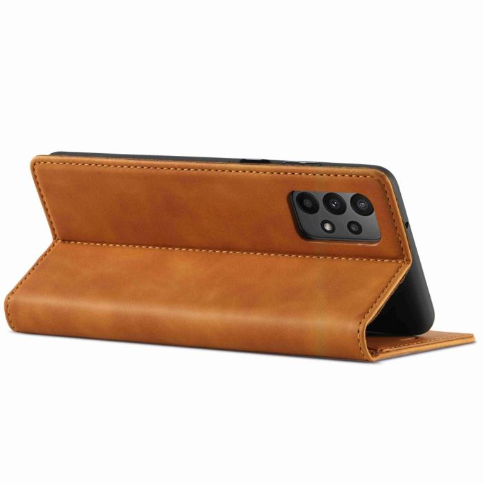 Bild 3, LC.IMEEKE Samsung Galaxy A23 5G Fodral Flip Läder Brun