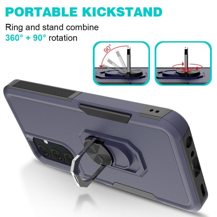Bild 2, Samsung Galaxy A25 5G Skal Ring Shockproof Xtreme Mörk Blå
