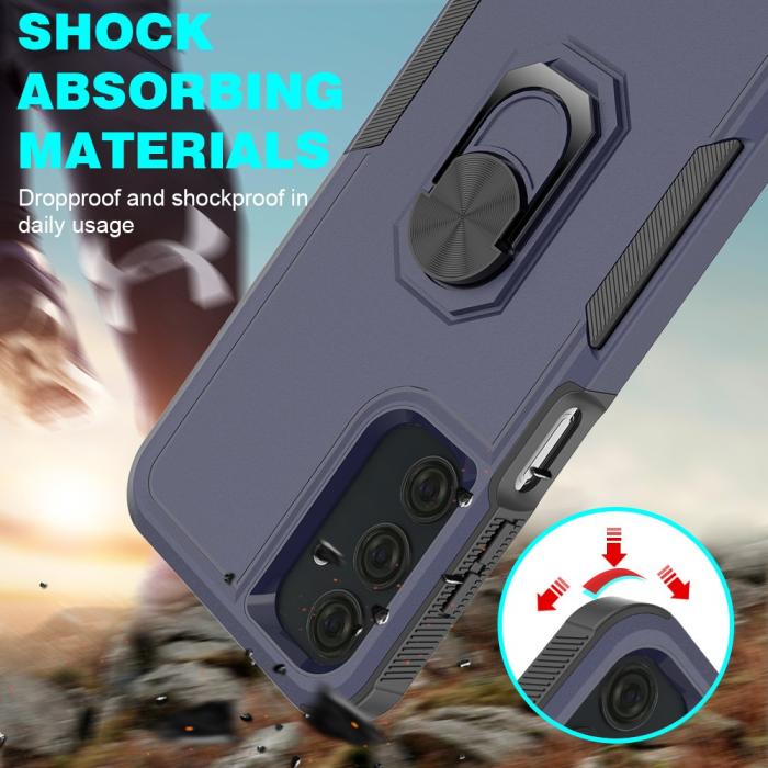 Bild 3, Samsung Galaxy A25 5G Skal Ring Shockproof Xtreme Mörk Blå