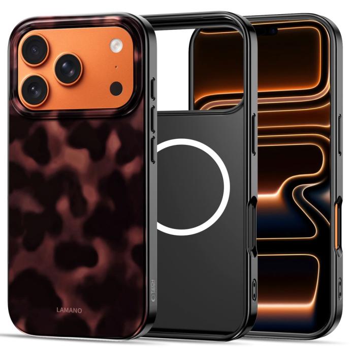 Bild 2, Tech-Protect iPhone 17 Pro Skal MagSafe Lamano Panther