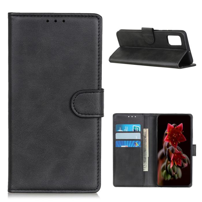 Bild 1, Huawei P Smart (2021) - Solid Plånboksfodral - Svart