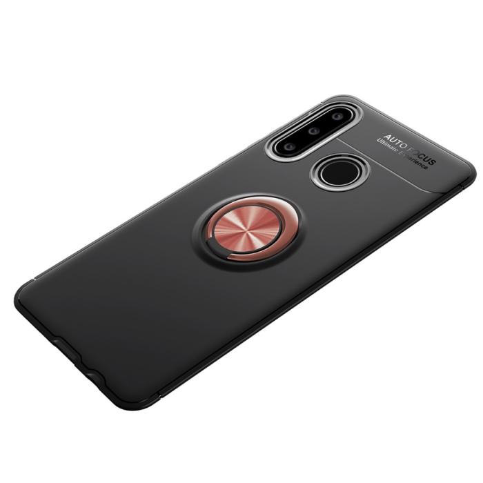 Bild 2, Huawei P40 Lite E - Ring Skal - Svart/Roséguld