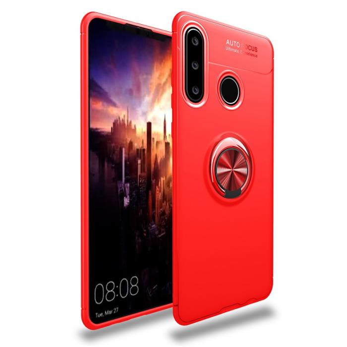Bild 1, Huawei P40 Lite E - Ring Skal - Röd