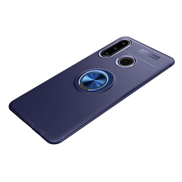 Bild 2, Huawei P40 Lite E - Ring Skal - Blå
