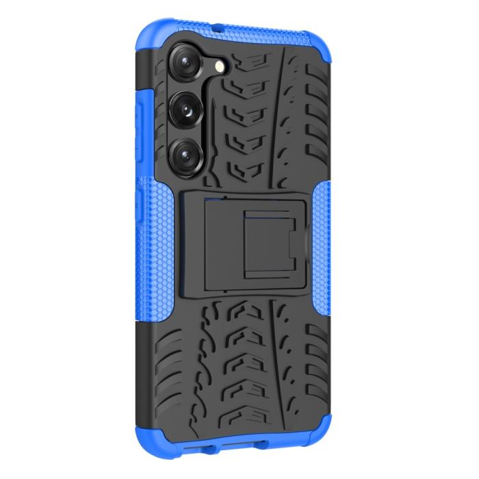 Bild 3, Samsung Galaxy S23 Skal Ultimata Stöttåligt med Stöd Blå