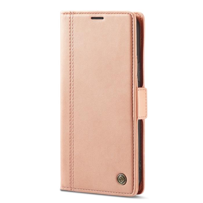 Bild 3, LC.IMEEKE iPhone 14 Plus Fodral Läder Roséguld