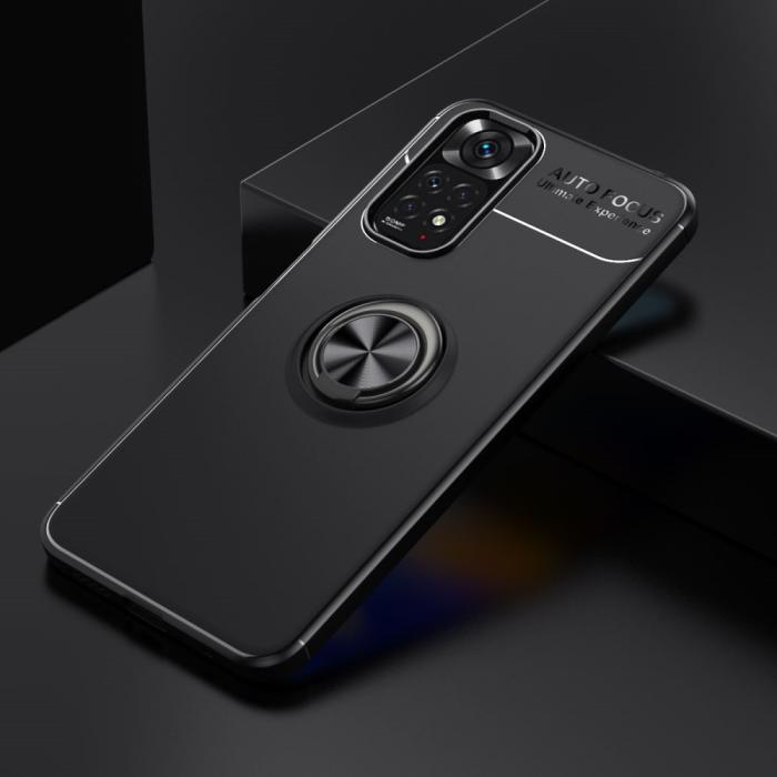 Bild 2, Xiaomi Redmi Note 11 4G Skal Ring Svart