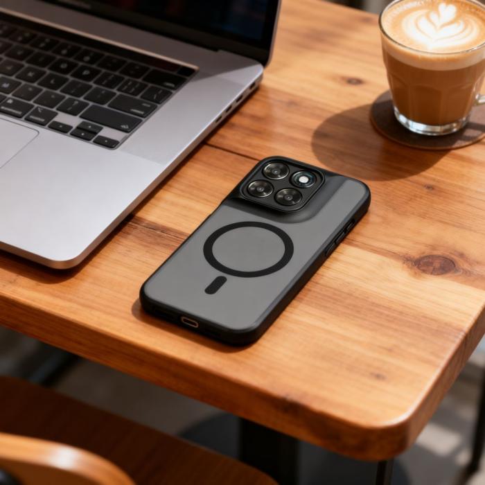Bild 3, Tech-Protect Motorola Moto G67/G77 Skal MagSafe MagMat Svart