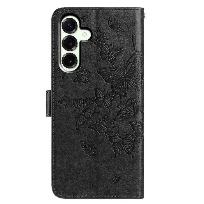 Bild 5, Samsung Galaxy A57 5G Fodral Med Fjäril Tryck Svart