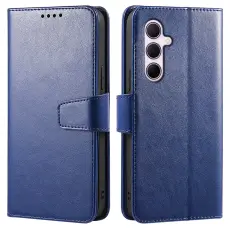Samsung Galaxy A27 Fodral L&auml;der Bl&aring;