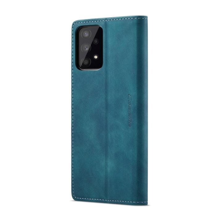 Bild 3, CASEME Samsung Galaxy A33 5G Fodral Retro Blå/Grön