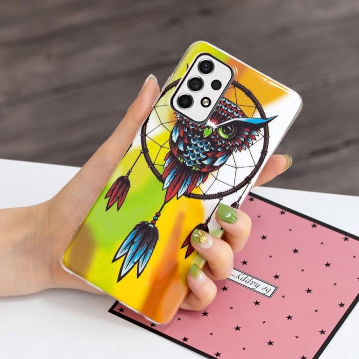 Bild 5, Samsung Galaxy A33 5G Skal Glow-in-dark Uggla Dreamcatcher