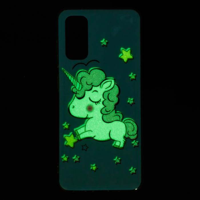 Bild 4, Samsung Galaxy A33 5G Skal Glow-in-dark Unicorn
