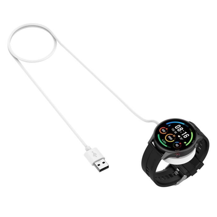 Bild 4, 1m USB Laddningskabel Xiaomi Color 2 / S1 Active / Color Sport Vit