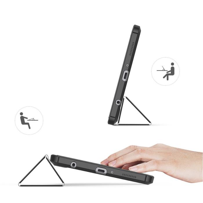Bild 4, DUX DUCIS Samsung Galaxy Tab A7 Lite Fodral TOBY Armor Svart