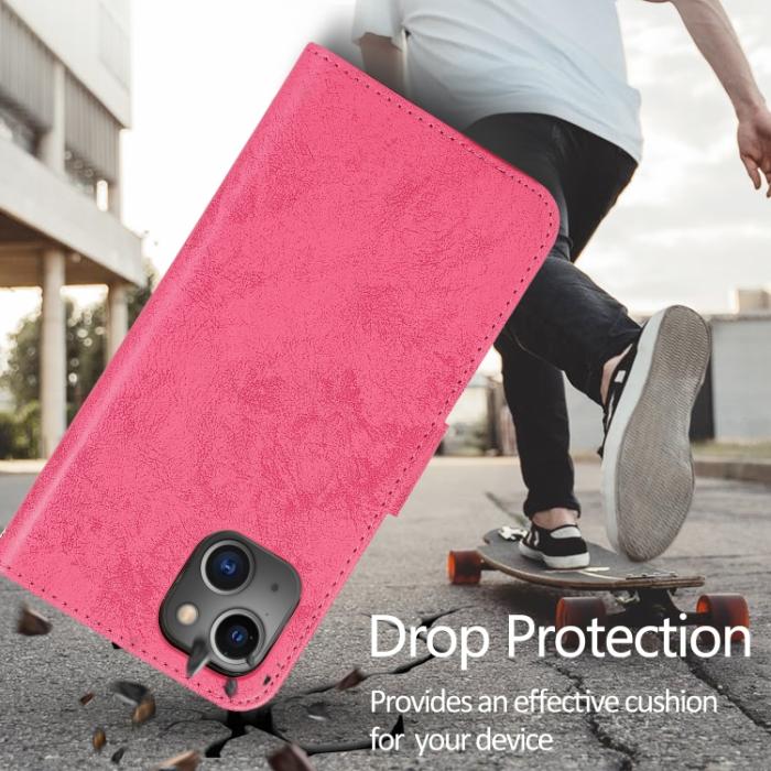Bild 5, iPhone 14 Pro 2in1 Fodral Magnet / Skal Rosa