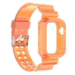 Apple Watch 38/40/41mm Kristall Skal/Armband Orange