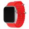 Apple Watch 42/44/45/49 mm Armband Ocean Wave Röd