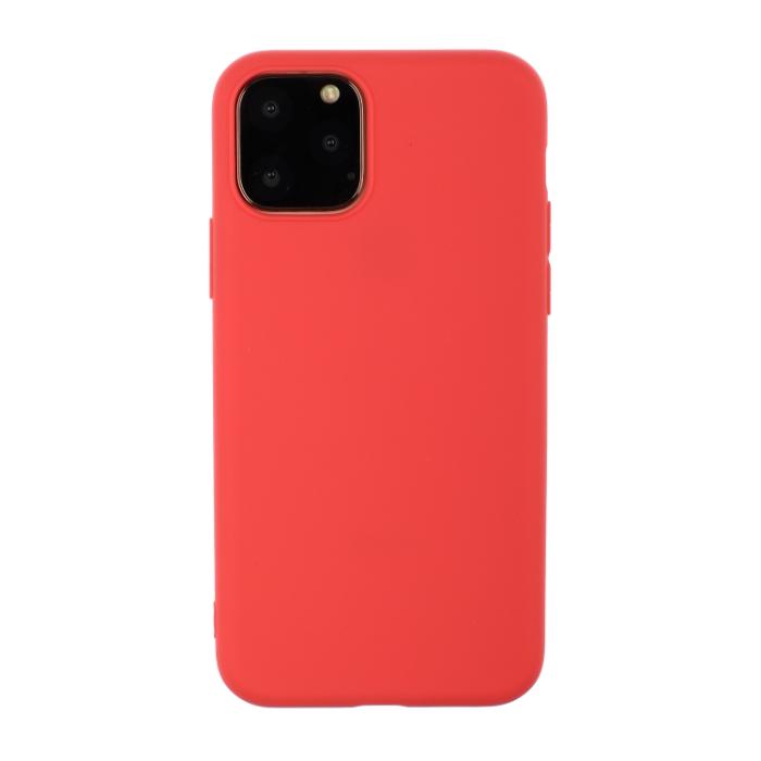 Bild 1, iPhone 15 Plus Skal Frostad TPU Röd