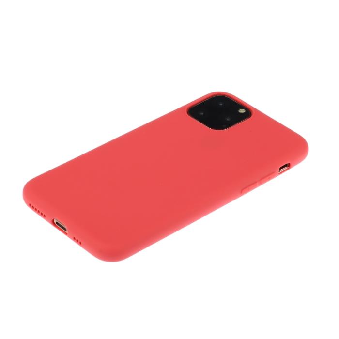 Bild 2, iPhone 15 Plus Skal Frostad TPU Röd