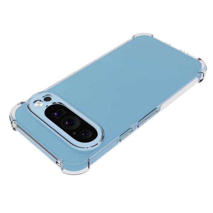 Bild 3, Google Pixel 9/9 Pro Skal Shockproof TPU Transparent