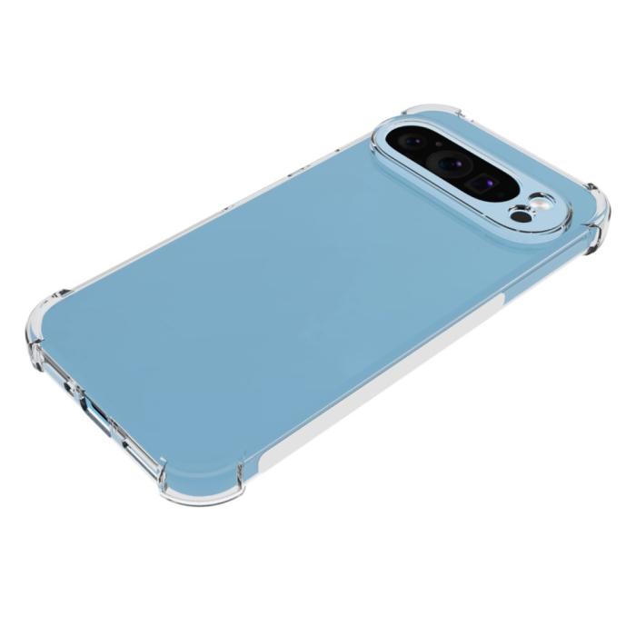 Bild 4, Google Pixel 9/9 Pro Skal Shockproof TPU Transparent