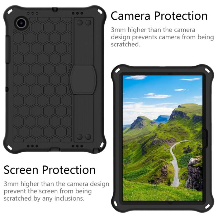 Bild 2, Galaxy Tab A8 10.5 Skal Honeycomb EVA Shockproof Kickstand