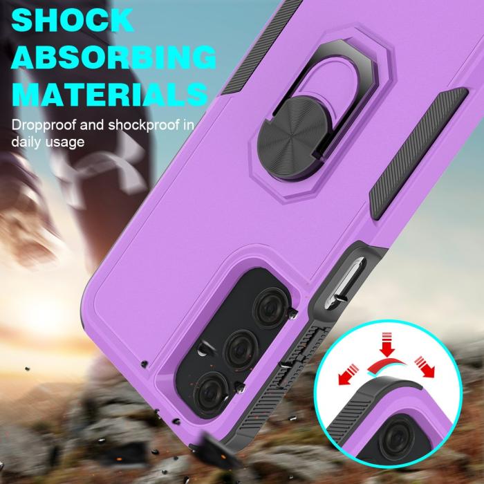 Bild 2, Samsung Galaxy A25 5G Skal Ring Shockproof Xtreme Lila