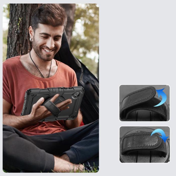 Bild 5, Tech-Protect Galaxy Tab A9 Plus Skal Solid360 Svart