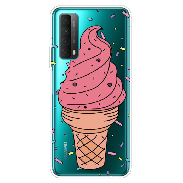 Bild 1, Huawei P Smart (2021) - Skal Med Tryck - Glass