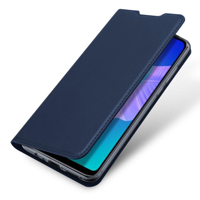 Bild 4, Huawei P40 Lite E - DUX DUCIS Skin Pro Plånboksfodral - Blå