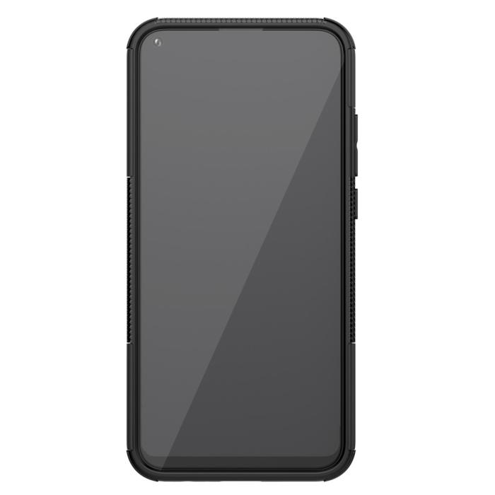 Bild 4, Huawei P40 Lite E - Ultimata Stöttåliga Skalet med Stöd - Svart